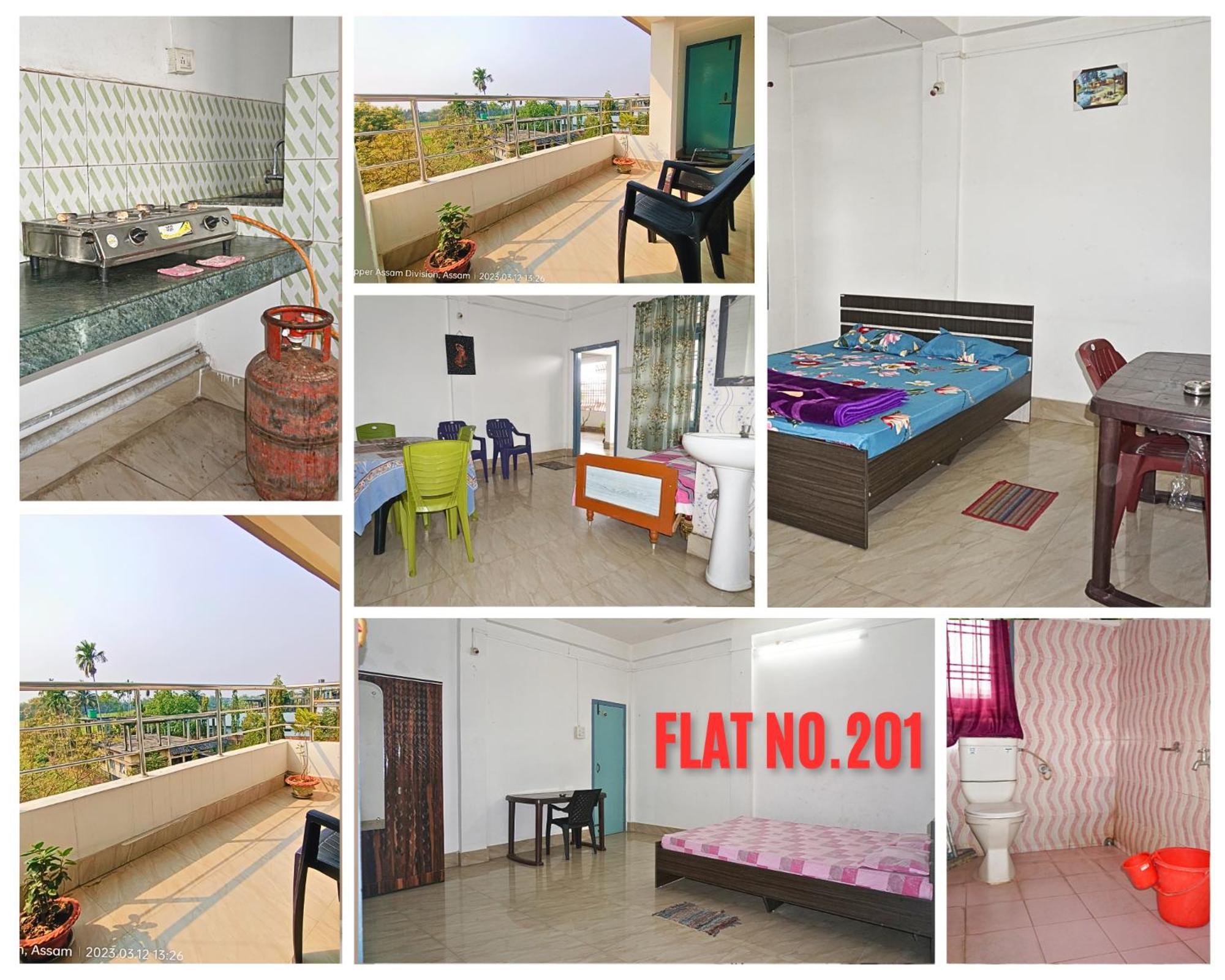 Taj Residency Holiday Homestay -Entire 1Bhk & 2Bhk Private Apartments -Call 767Ooo54Oo Jorhat Ngoại thất bức ảnh